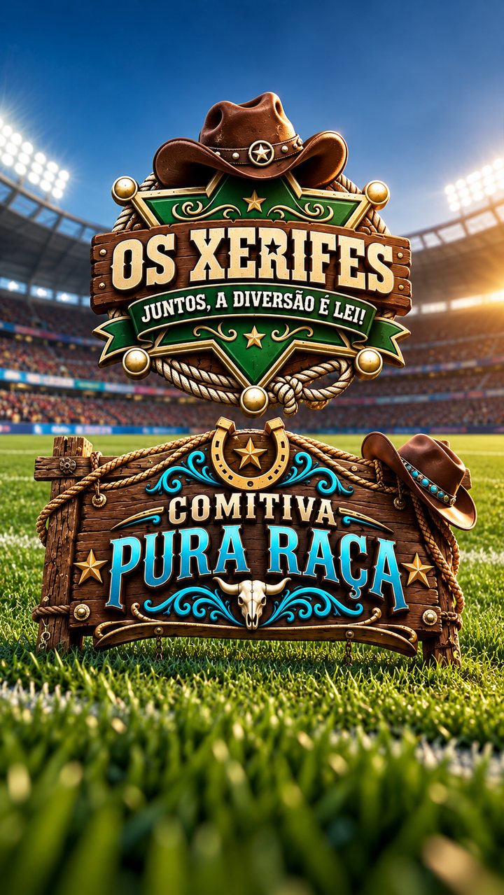 Os Xerifes e a Comitiva Pura Raça