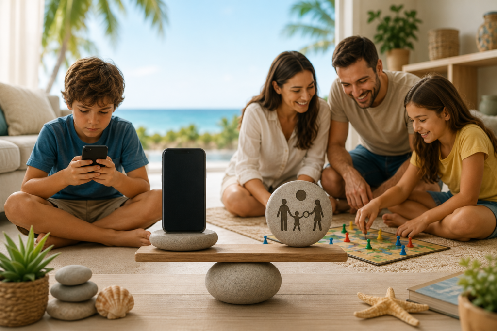 Celular nas férias: como encontrar o equilíbrio sem transformar o descanso em uma batalha