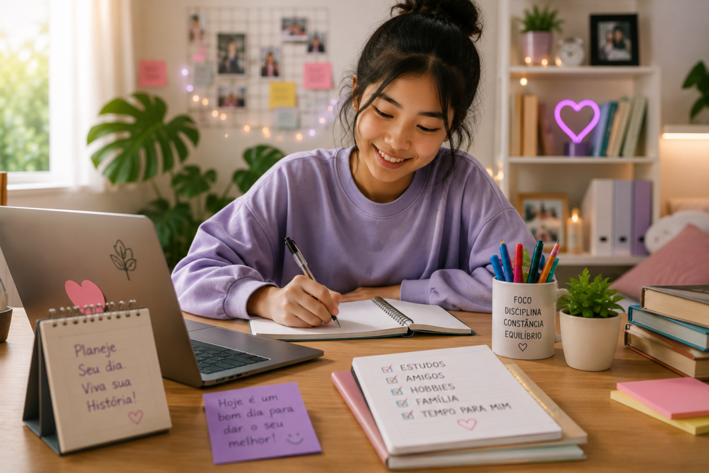 Como criar uma rotina de estudos sem abrir mão da infância e da adolescência