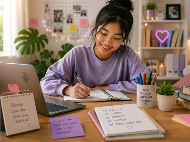 Como criar uma rotina de estudos sem abrir mão da infância e da adolescência